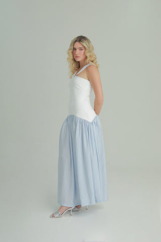 Vestido Cendra Azul