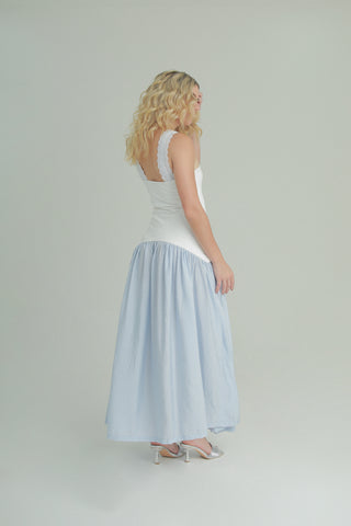 Vestido Cendra Azul
