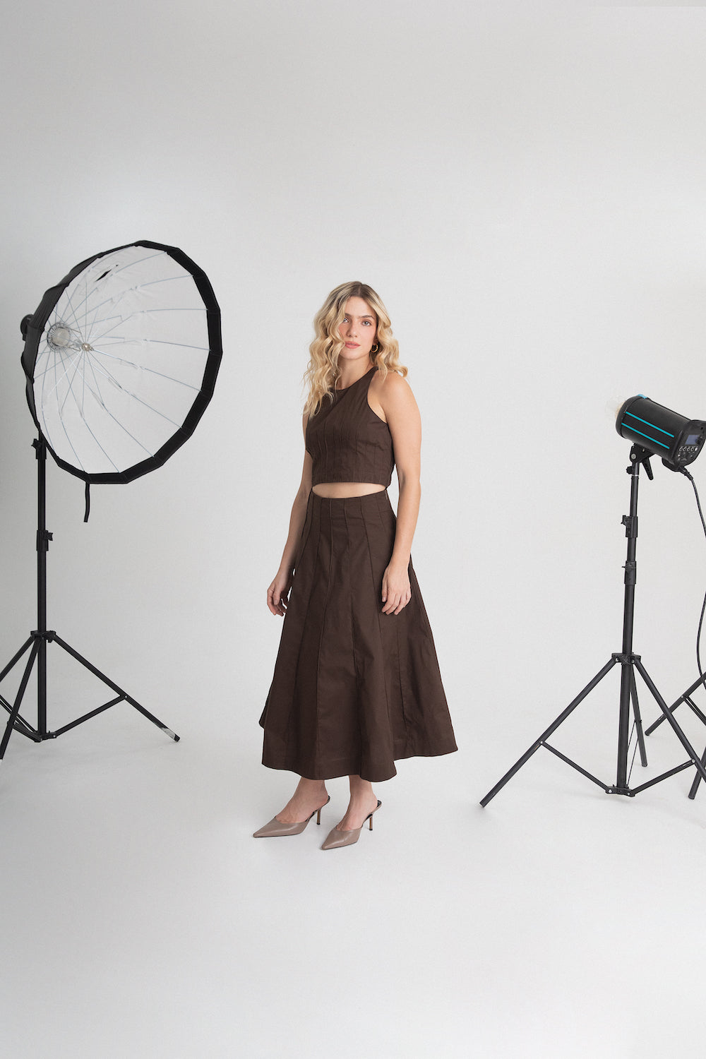 Falda Vela Chocolate