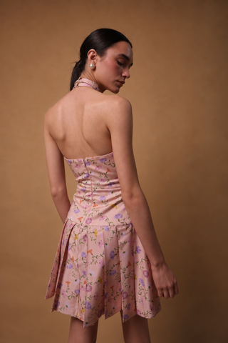 Vestido Mini Cleo Flores