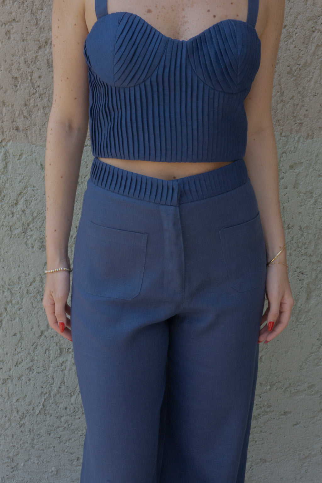Gala Top Navy