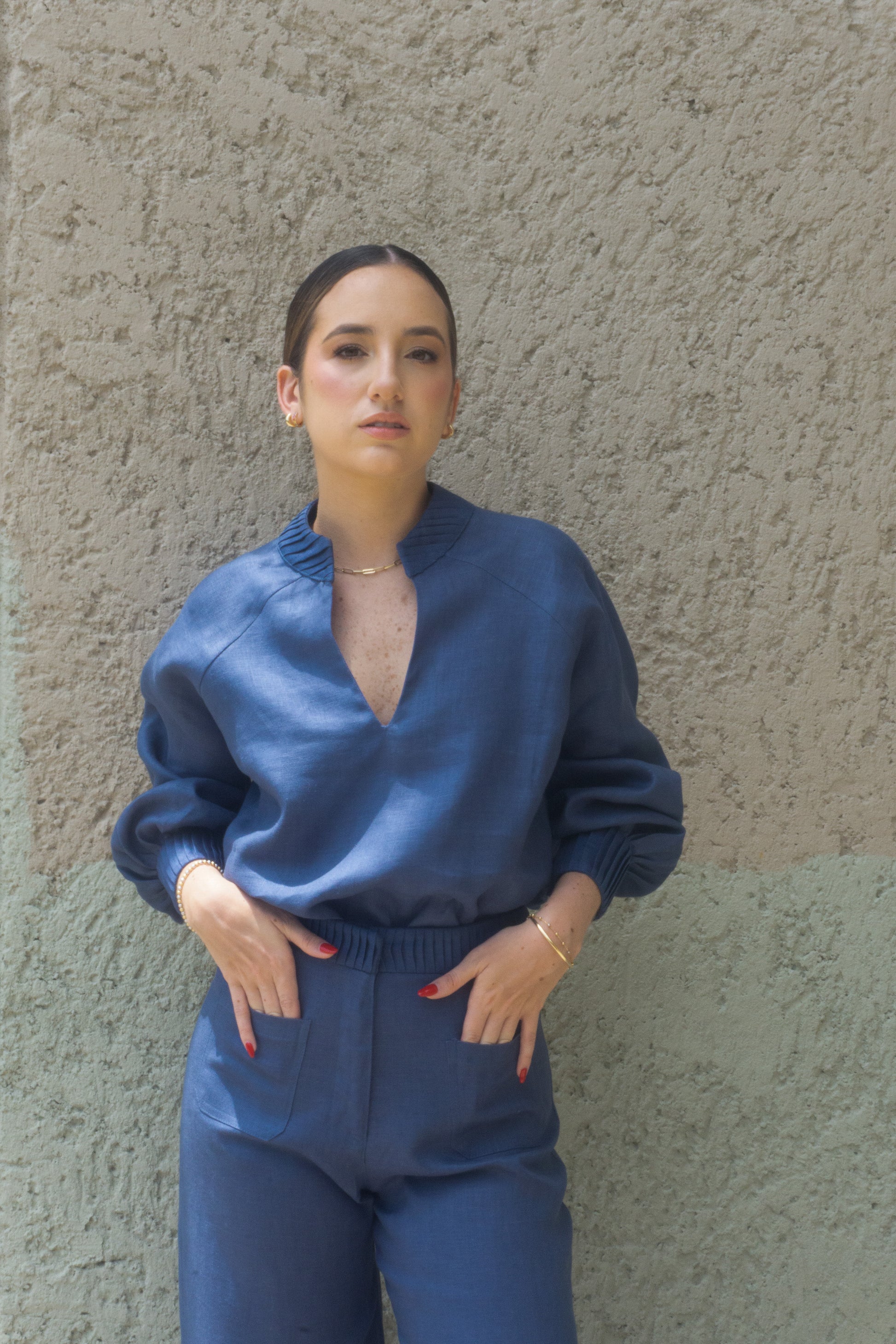 Blusa Marea Navy