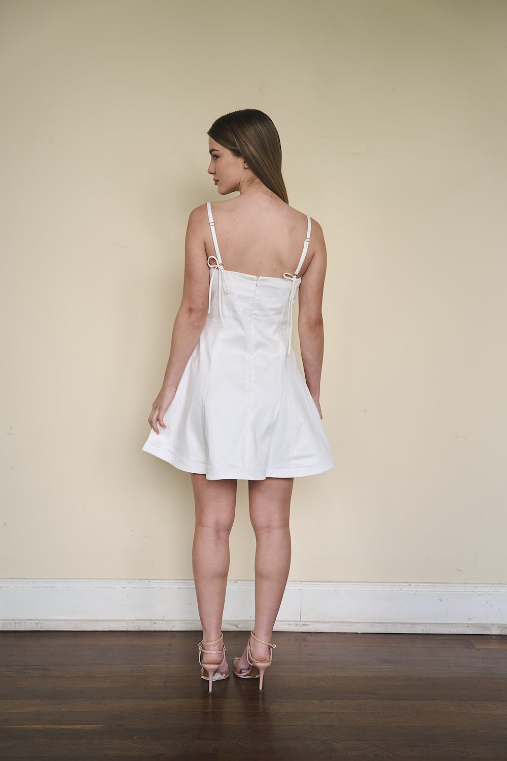 Vestido Aurora Flores Azul