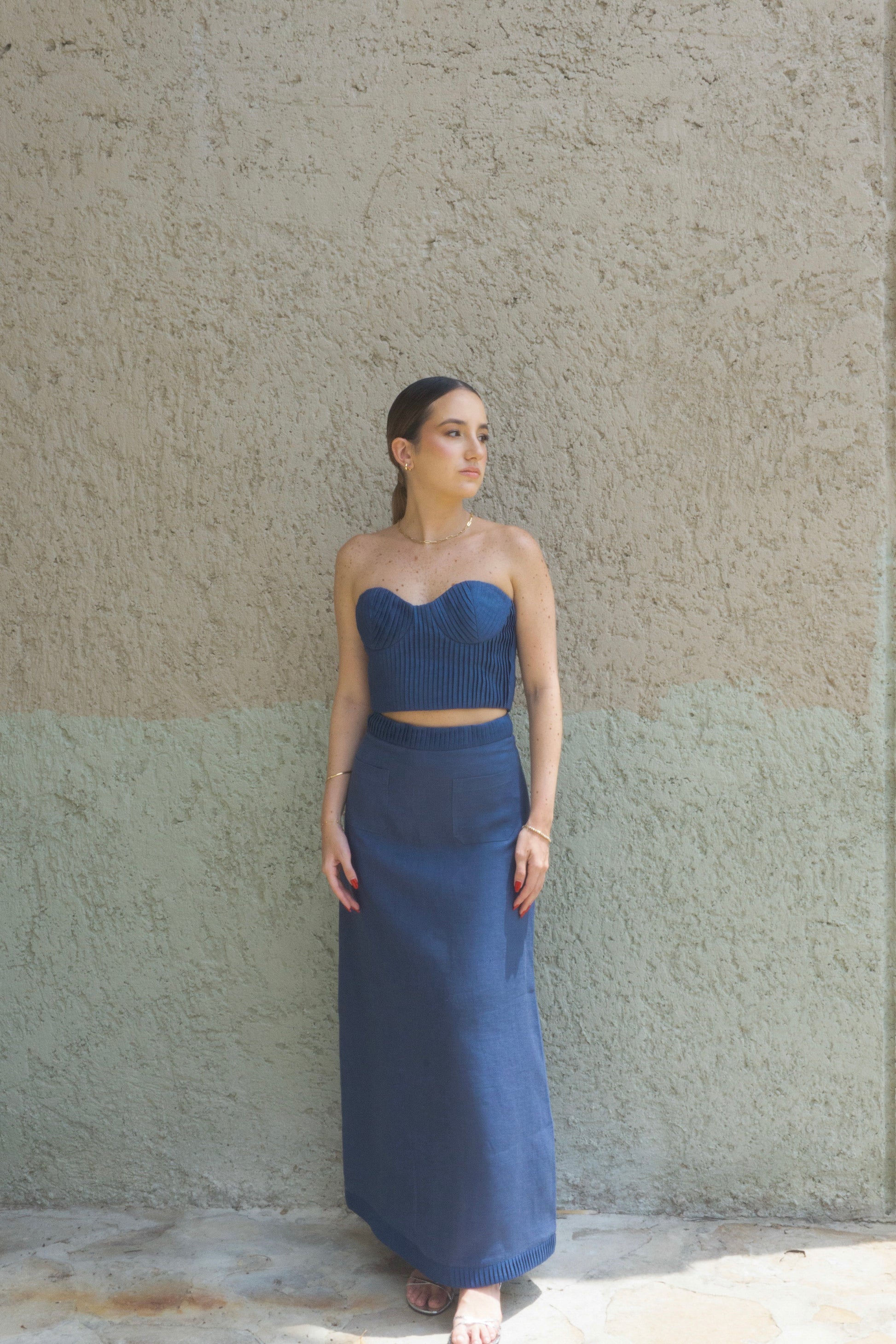 Falda Gala Navy