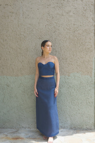 Falda Gala Navy