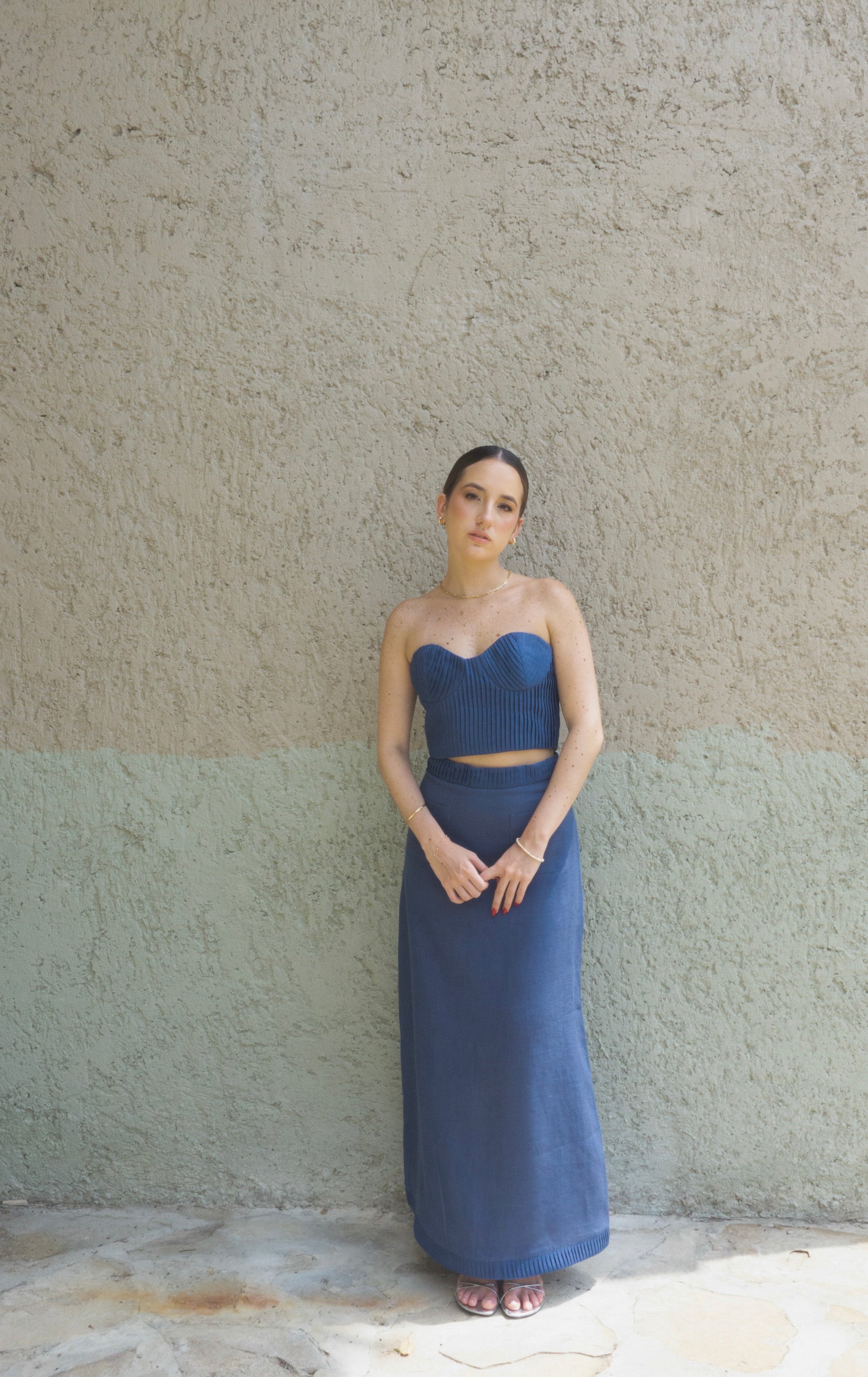 Gala Top Navy