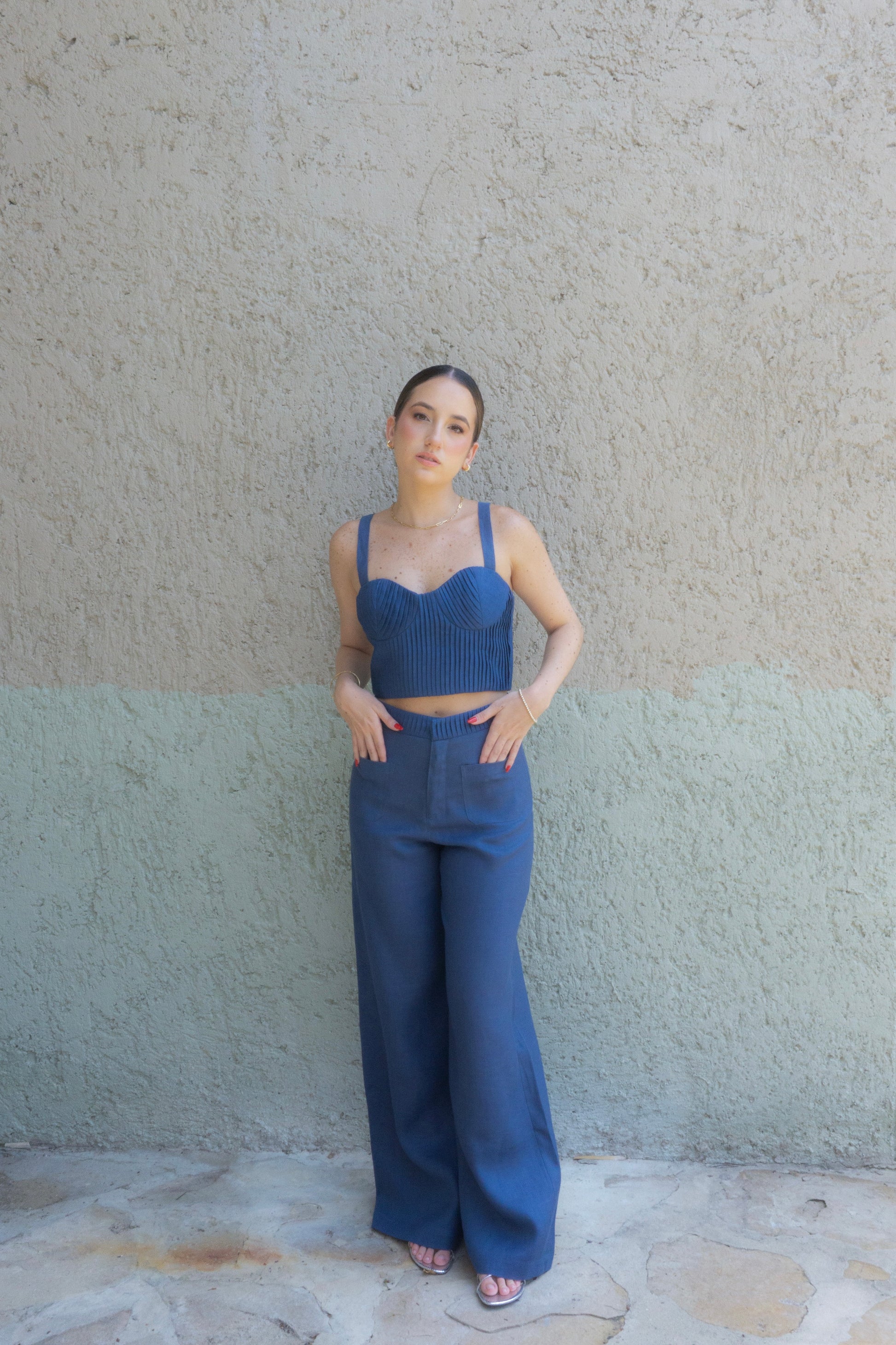 Celeste Pant Navy
