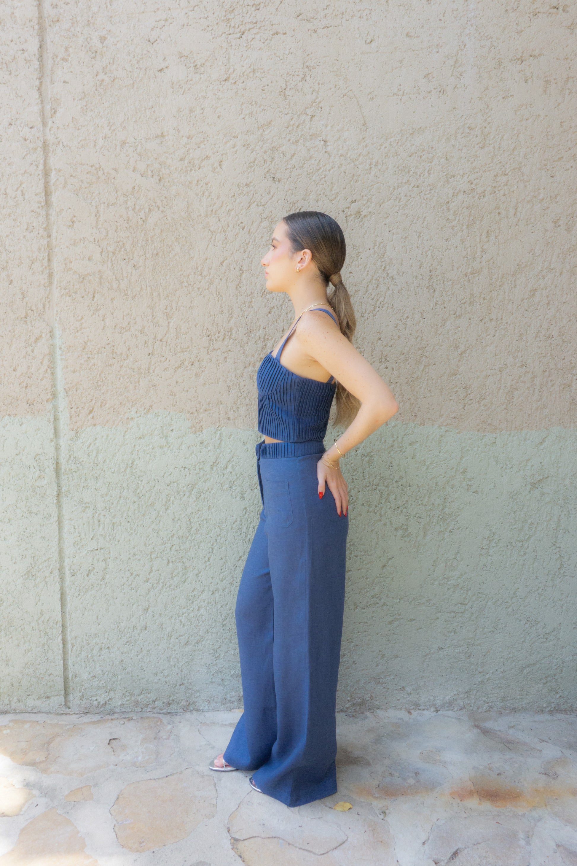Celeste Pant Navy