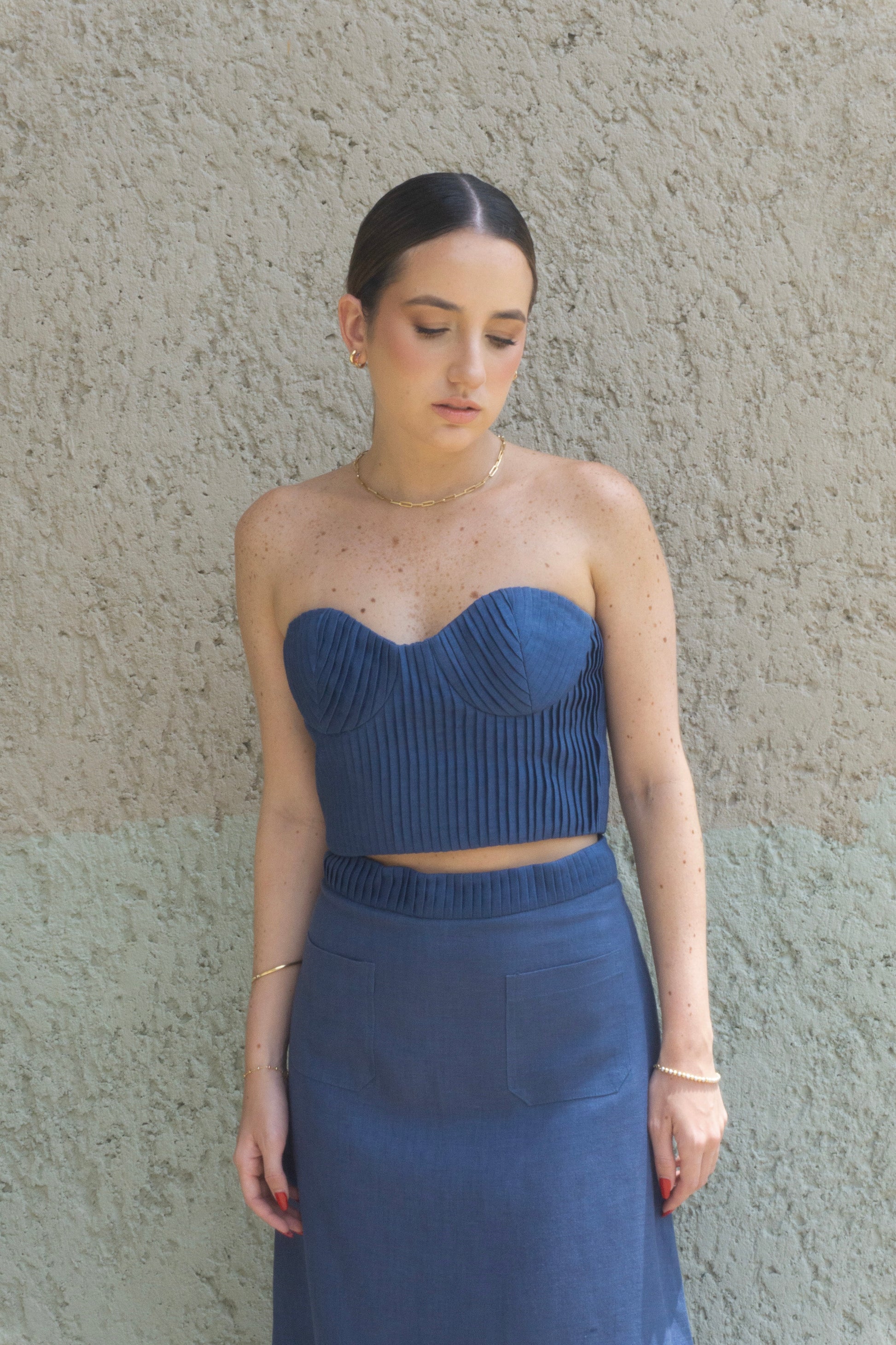 Falda Gala Navy