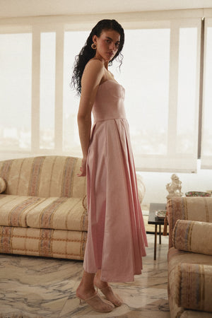 Vestido Orietta Rosado