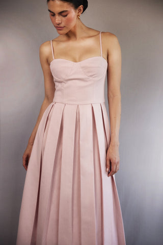 Vestido Orietta Rosado