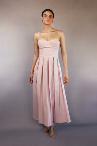 Vestido Orietta Rosado