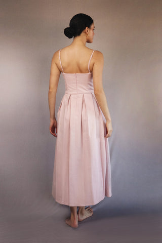 Vestido Orietta Rosado