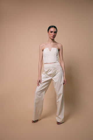 Top Mila Ivory