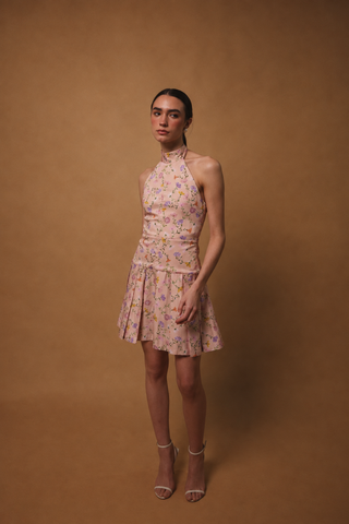 Vestido Mini Cleo Flores