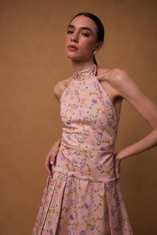 Vestido Mini Cleo Flores